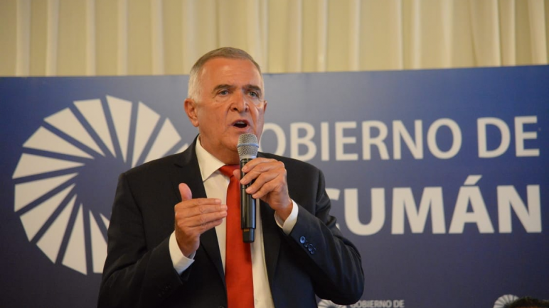 El Gobernador de Tucumán, aseguró que este es el año de la obra publica